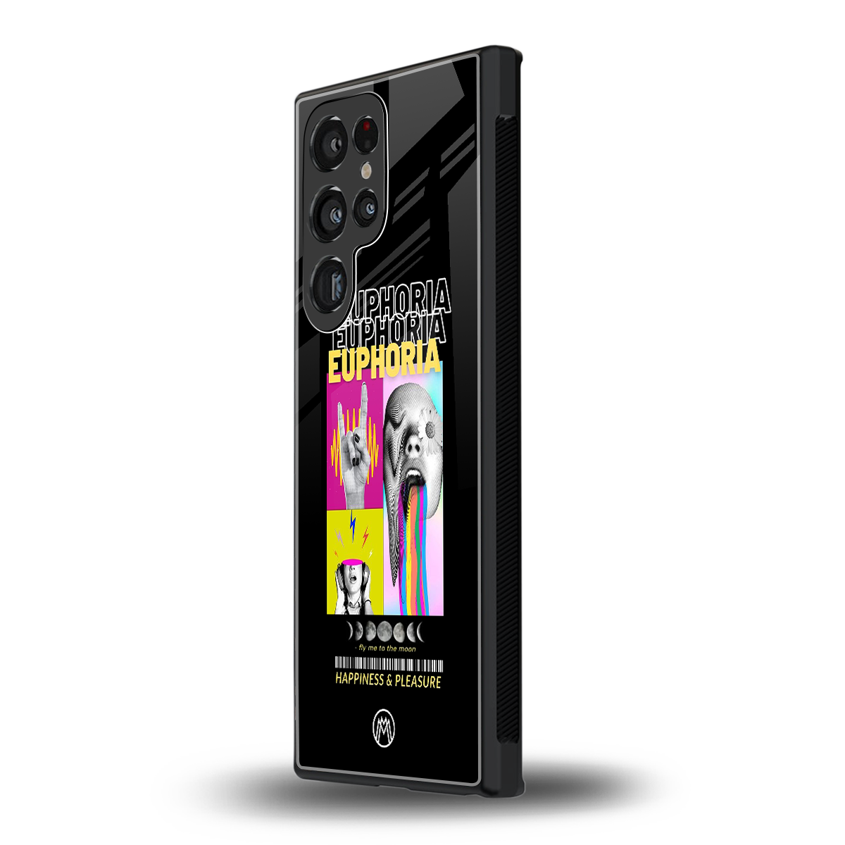 euphoria back phone cover | glass case for samsung galaxy s23 ultra