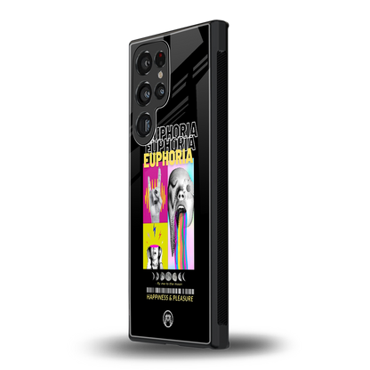euphoria back phone cover | glass case for samsung galaxy s23 ultra