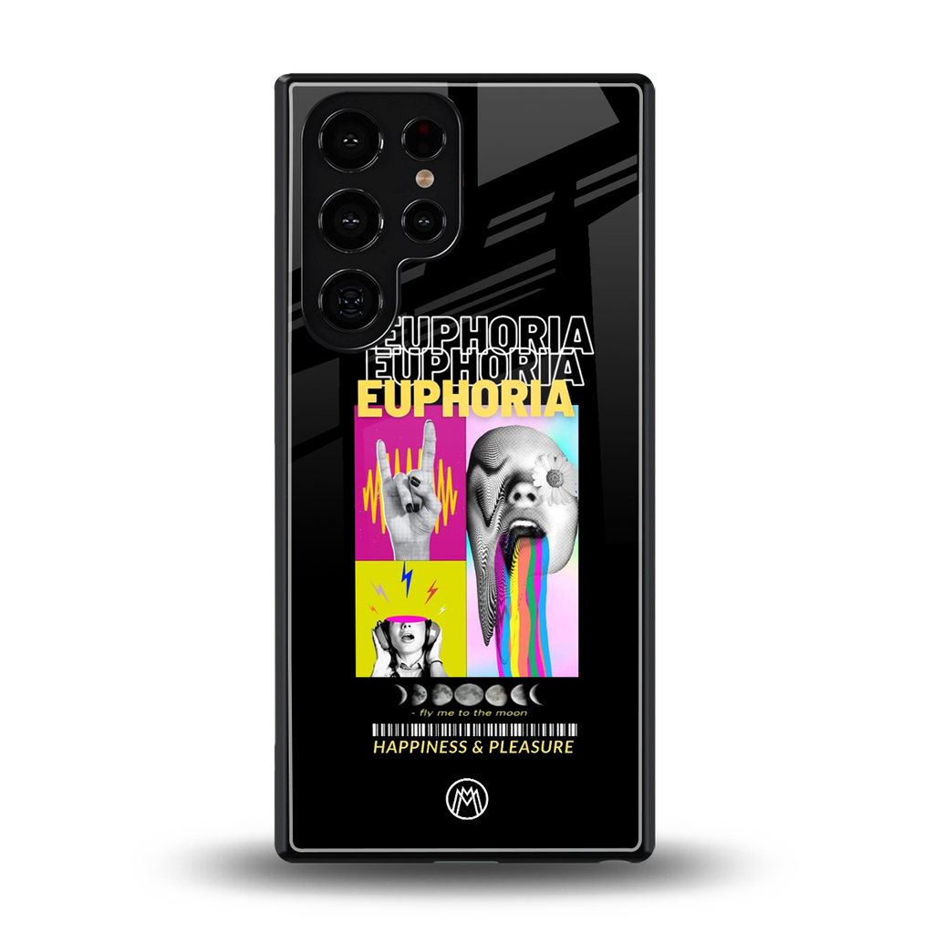 euphoria back phone cover | glass case for samsung galaxy s25 ultra