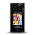 euphoria back phone cover | glass case for samsung galaxy s25 ultra