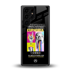 euphoria back phone cover | glass case for samsung galaxy s25 ultra