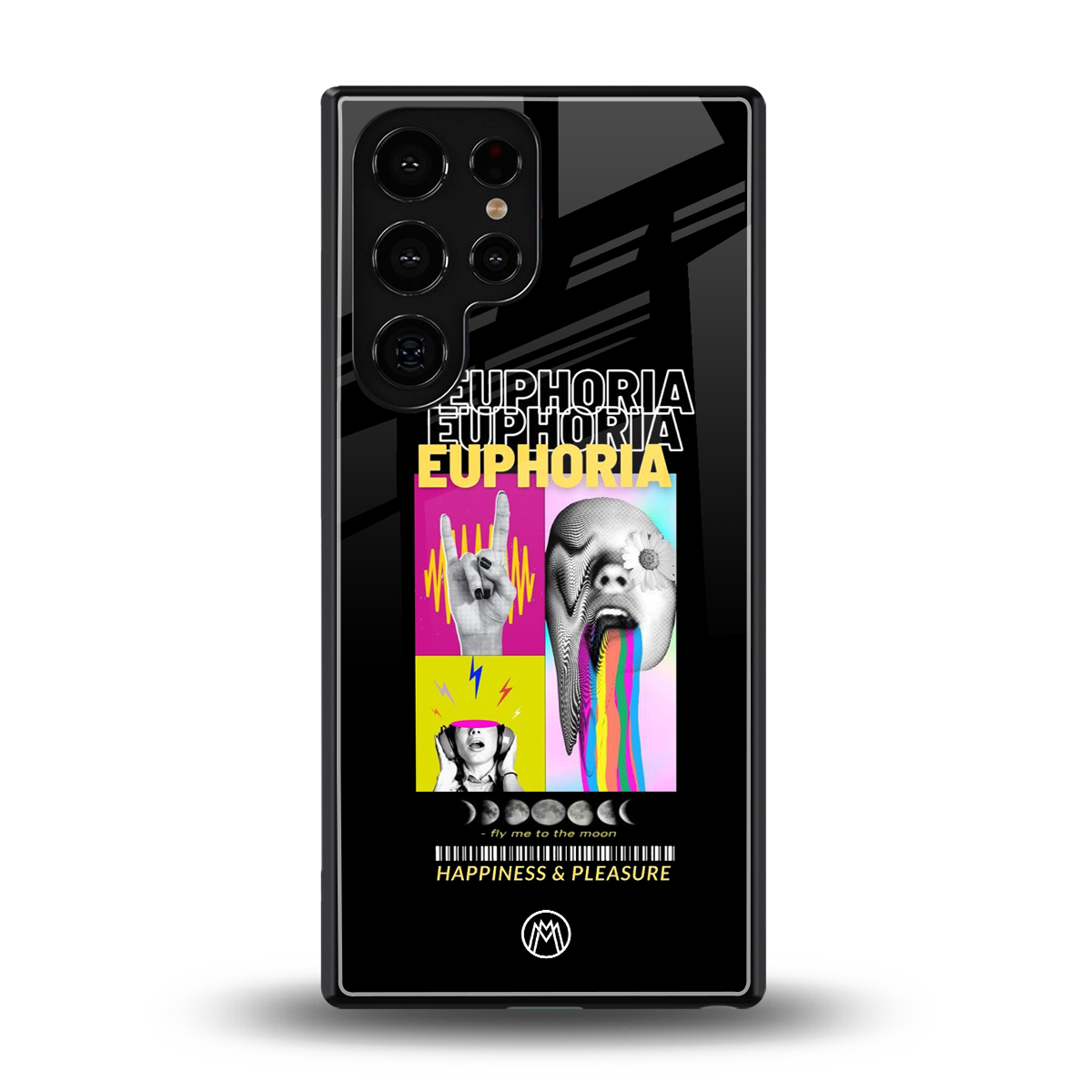 euphoria back phone cover | glass case for samsung galaxy s25 ultra