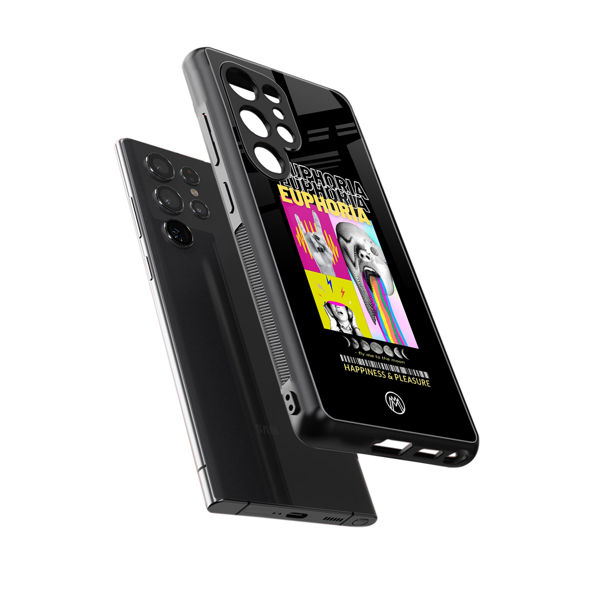euphoria back phone cover | glass case for samsung galaxy s25 ultra