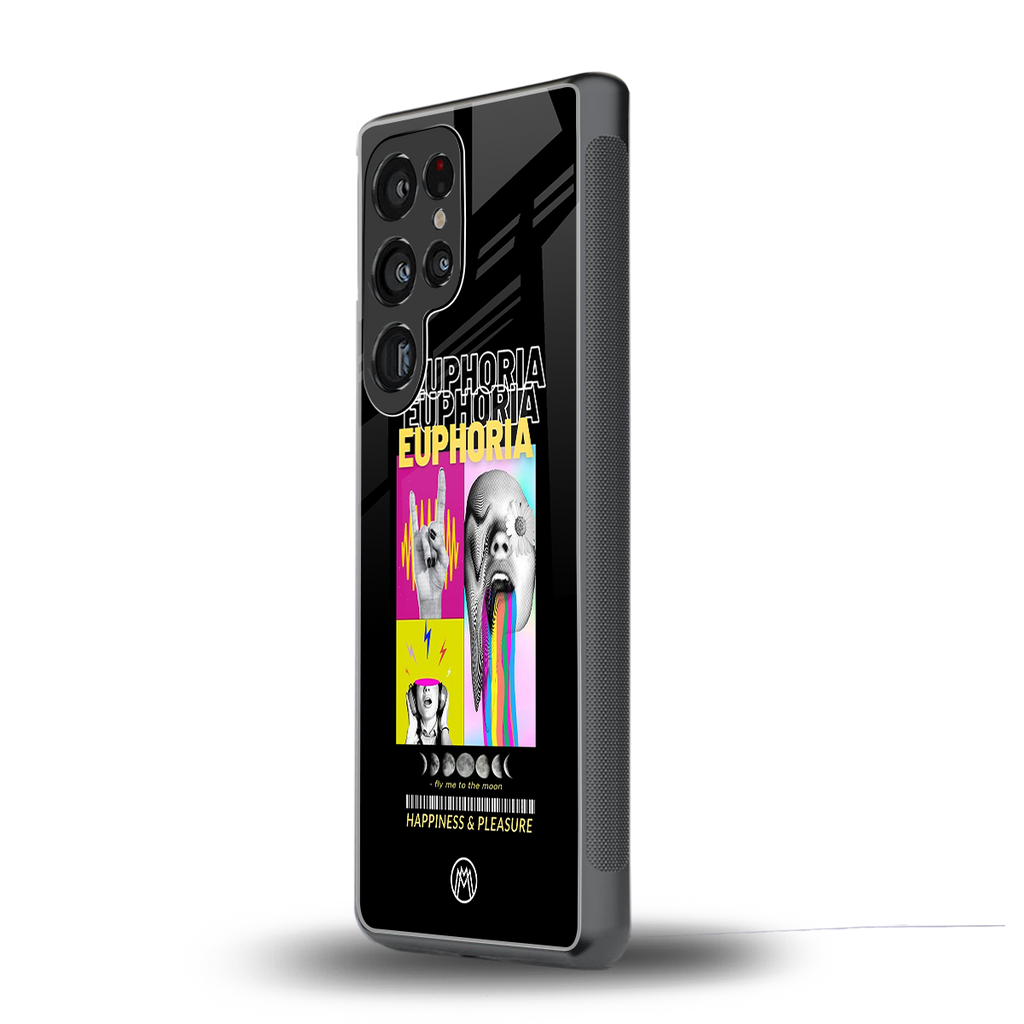 euphoria back phone cover | glass case for samsung galaxy s25 ultra