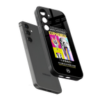 euphoria back phone cover | glass case for samsung galaxy s24 plus