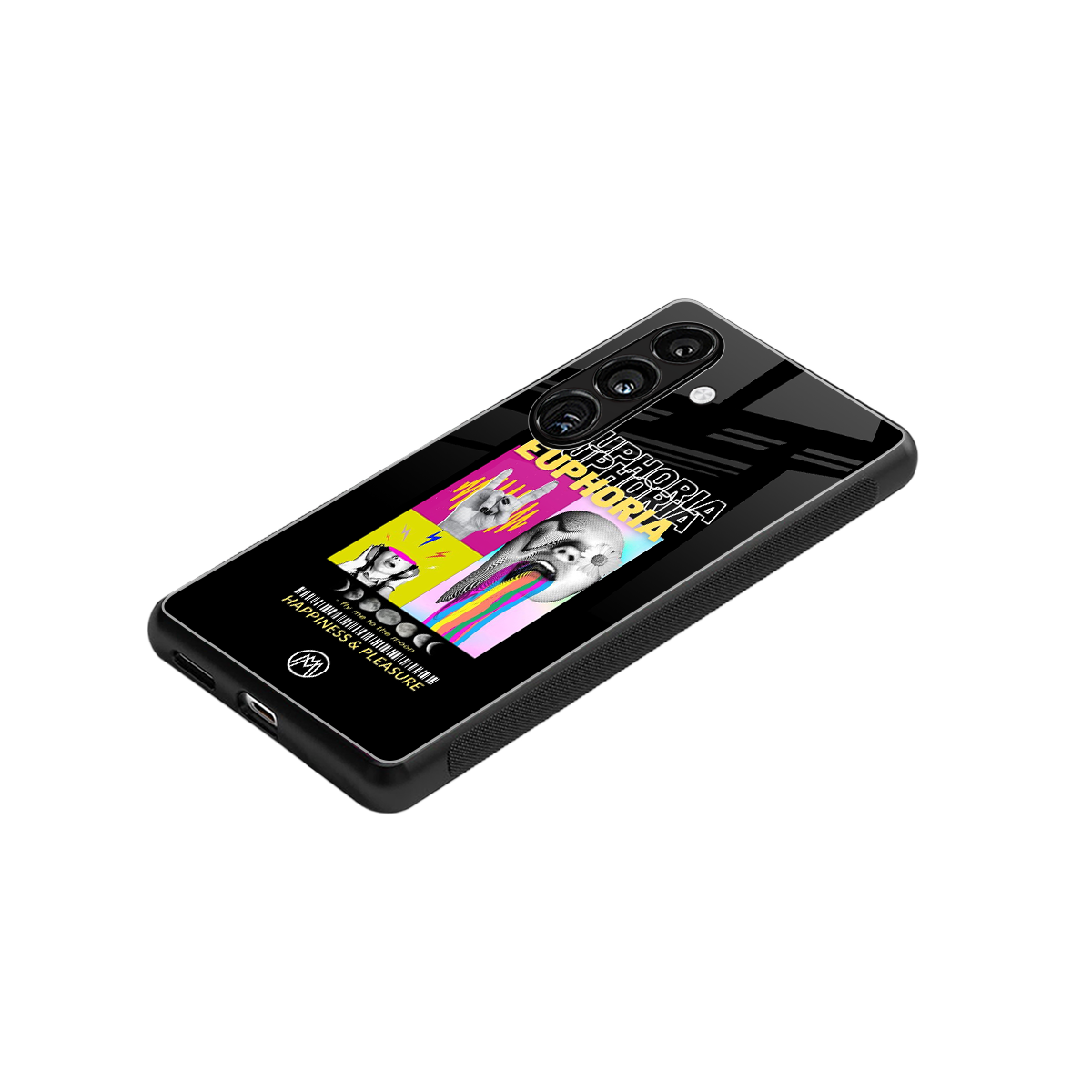 euphoria back phone cover | glass case for samsung galaxy s24 plus