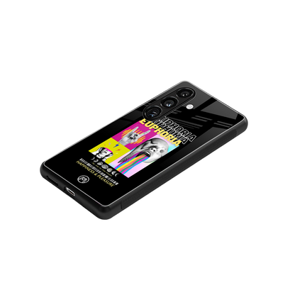 euphoria back phone cover | glass case for samsung galaxy s24 fe