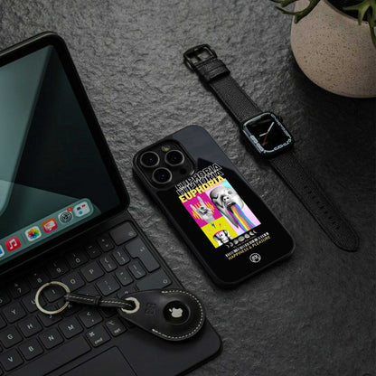 euphoria back phone cover | glass case for iphone 16e