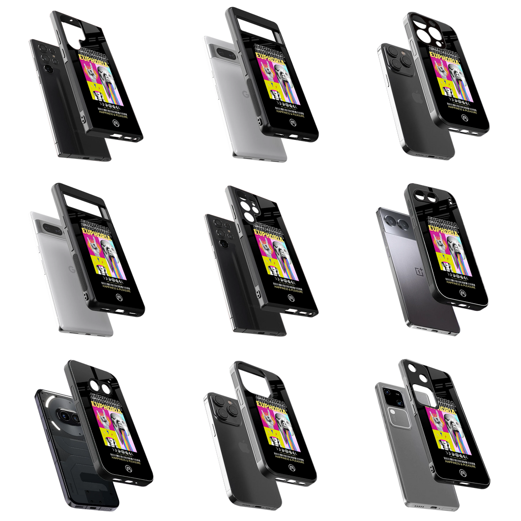 Durable Glass Back Mobile Case for iPhone, Samsung, OnePlus, Google Pixel, Redmi, Vivo, Oppo