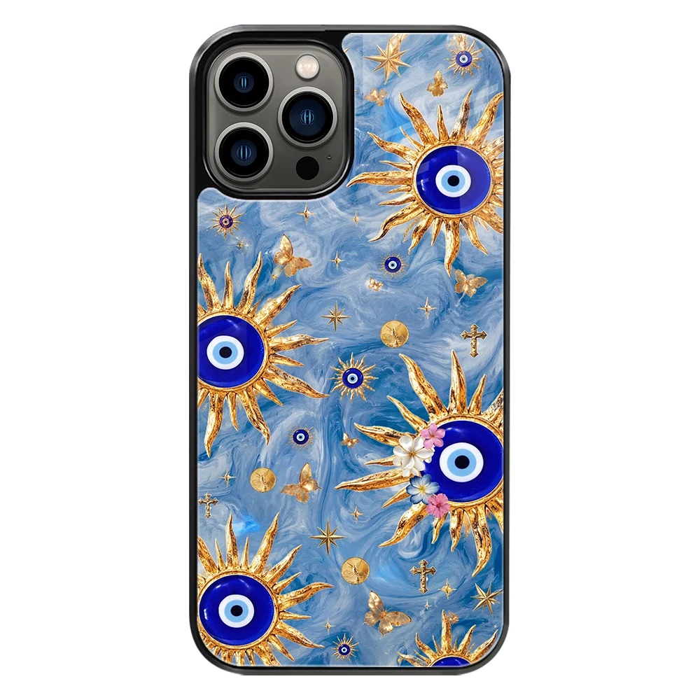 Premium Glass Back Mobile Phone Cover for iPhone, Samsung, OnePlus, Google Pixel, Redmi, Oppo, Vivo & Realme