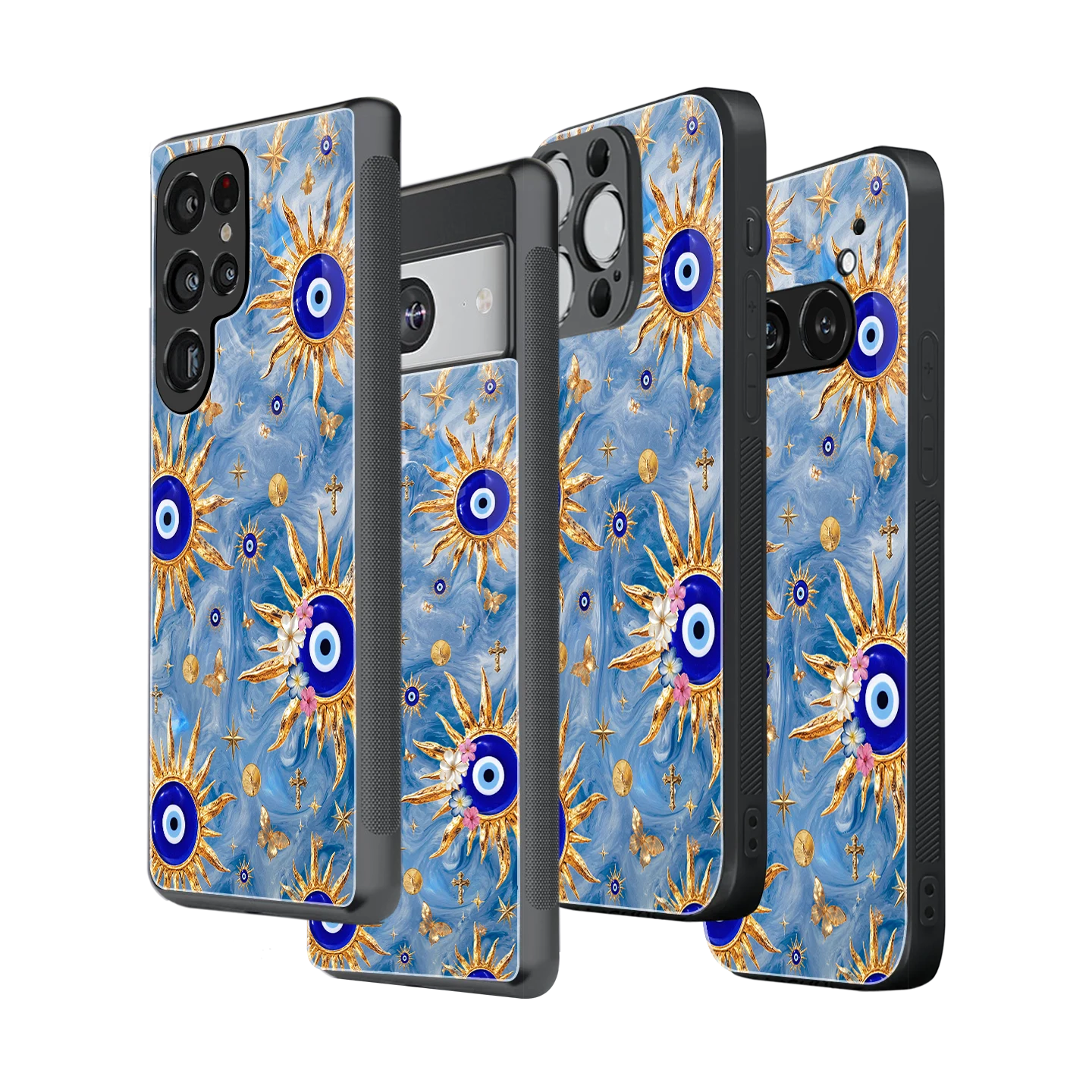 Stylish Glass Back Case for All Smartphones iPhone, Samsung, OnePlus, Pixel, Redmi, Oppo, Vivo, Motorola
