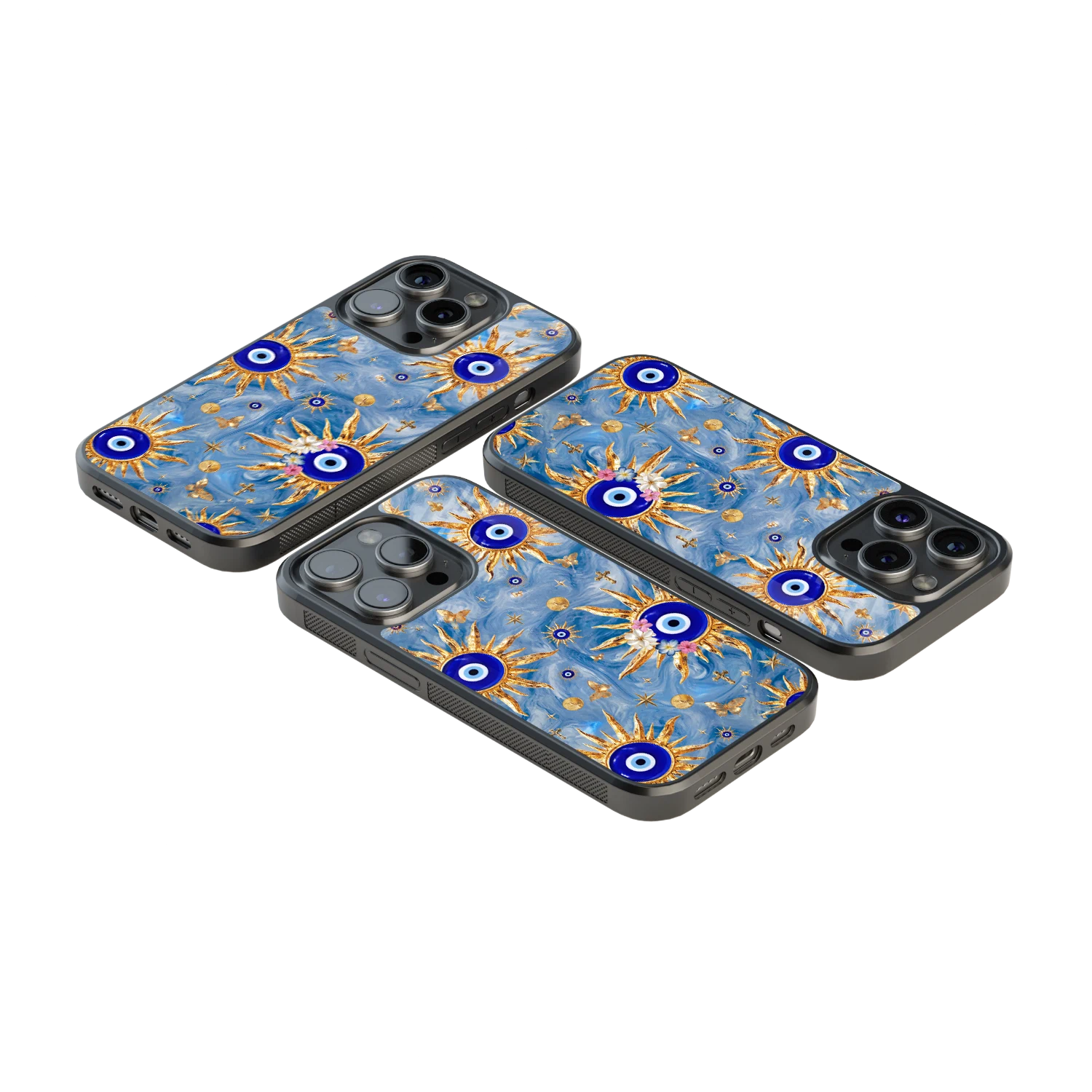 Luxury Glass Back Mobile Cover for iPhone, Samsung Galaxy, OnePlus, Pixel, Redmi & More
