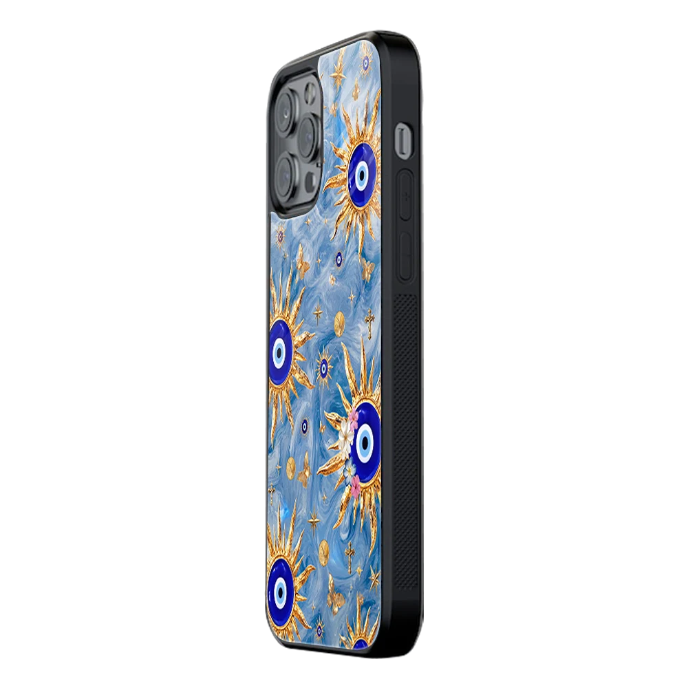 Slim Glass Back Phone Case for Multiple Brands iPhone, Samsung, Redmi, OnePlus, Oppo, Vivo