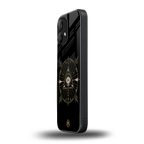 evil eye mandala black back phone cover | glass case for nothing phone 2