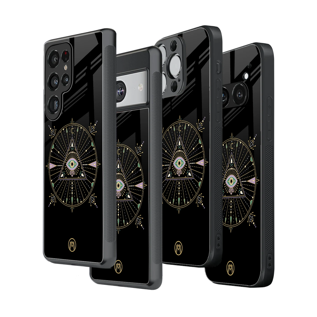 Stylish Glass Back Case for All Smartphones – iPhone, Samsung, OnePlus, Pixel, Redmi, Oppo, Vivo, Motorola