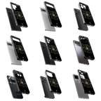 Durable Glass Back Mobile Case for iPhone, Samsung, OnePlus, Google Pixel, Redmi, Vivo, Oppo