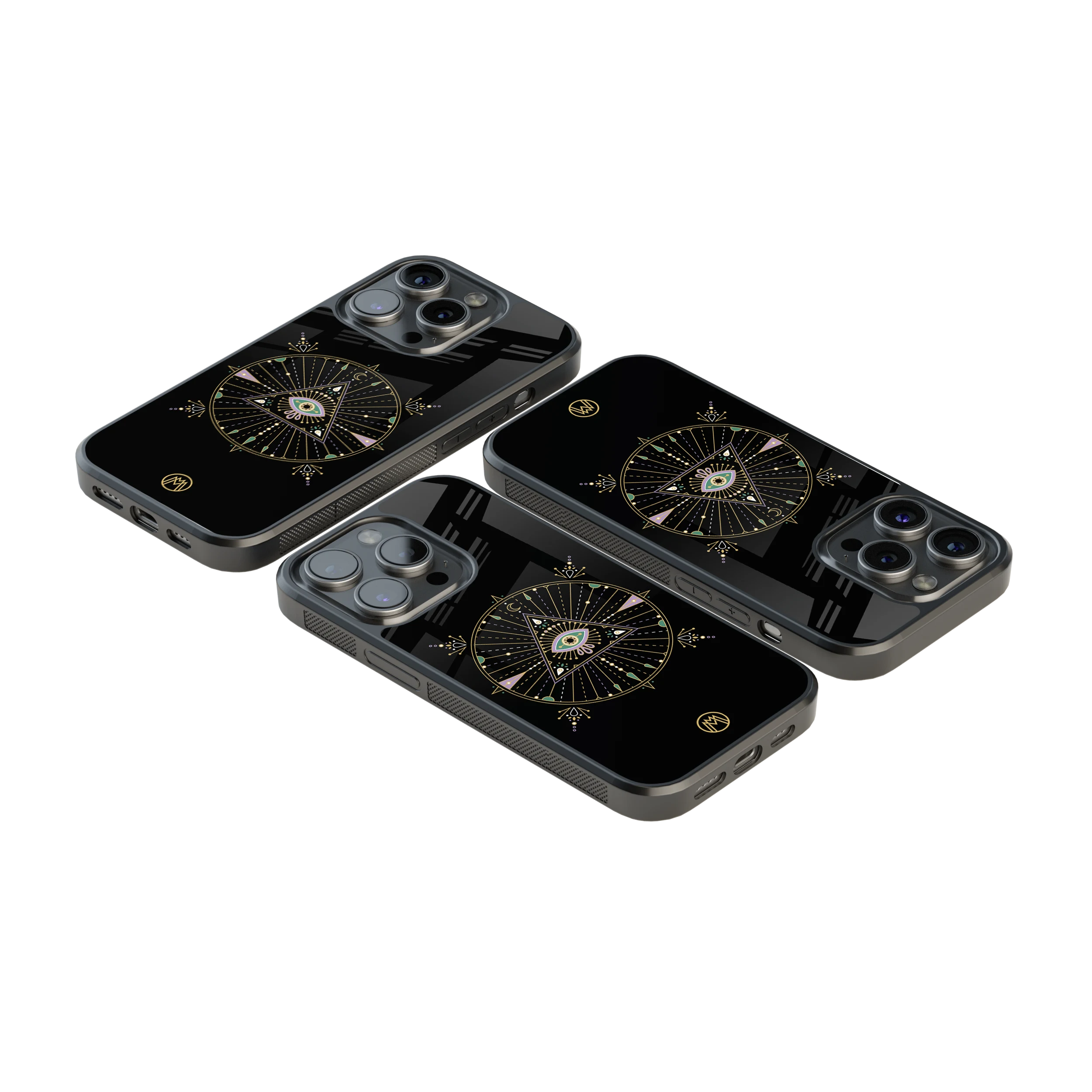 Luxury Glass Back Mobile Cover for iPhone, Samsung Galaxy, OnePlus, Pixel, Redmi & More