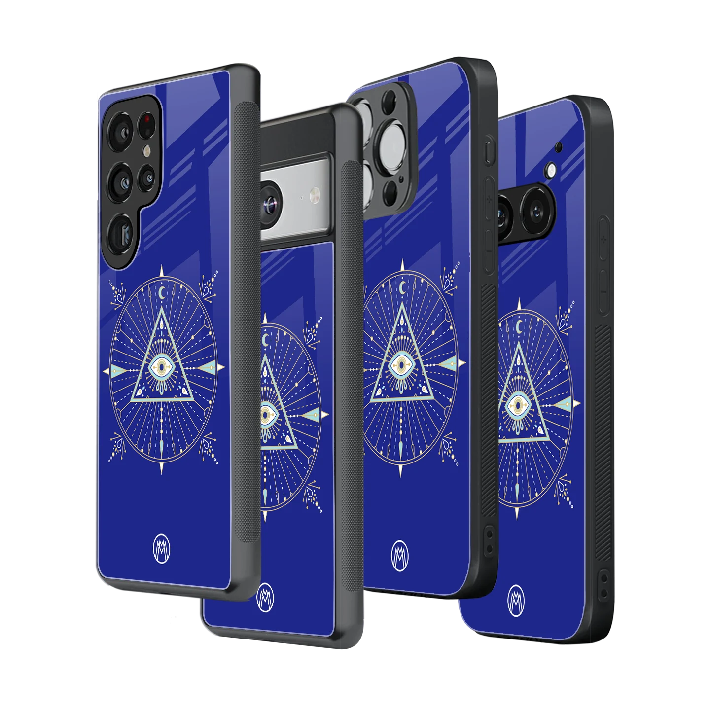 Stylish Glass Back Case for All Smartphones – iPhone, Samsung, OnePlus, Pixel, Redmi, Oppo, Vivo, Motorola