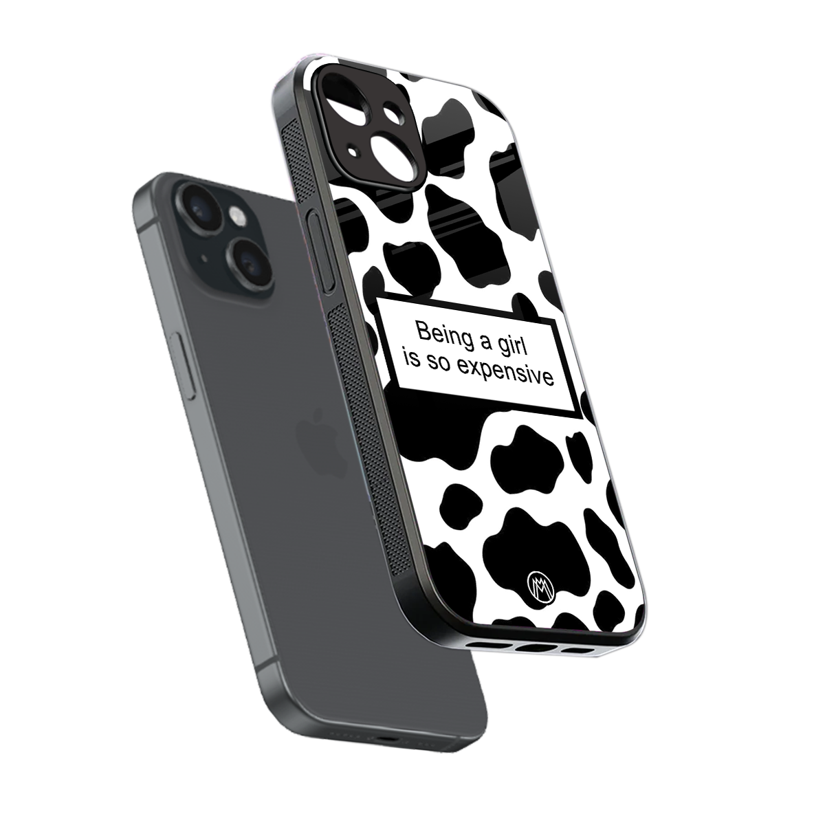 expensive girl back phone cover | glass case for iphone 13 mini