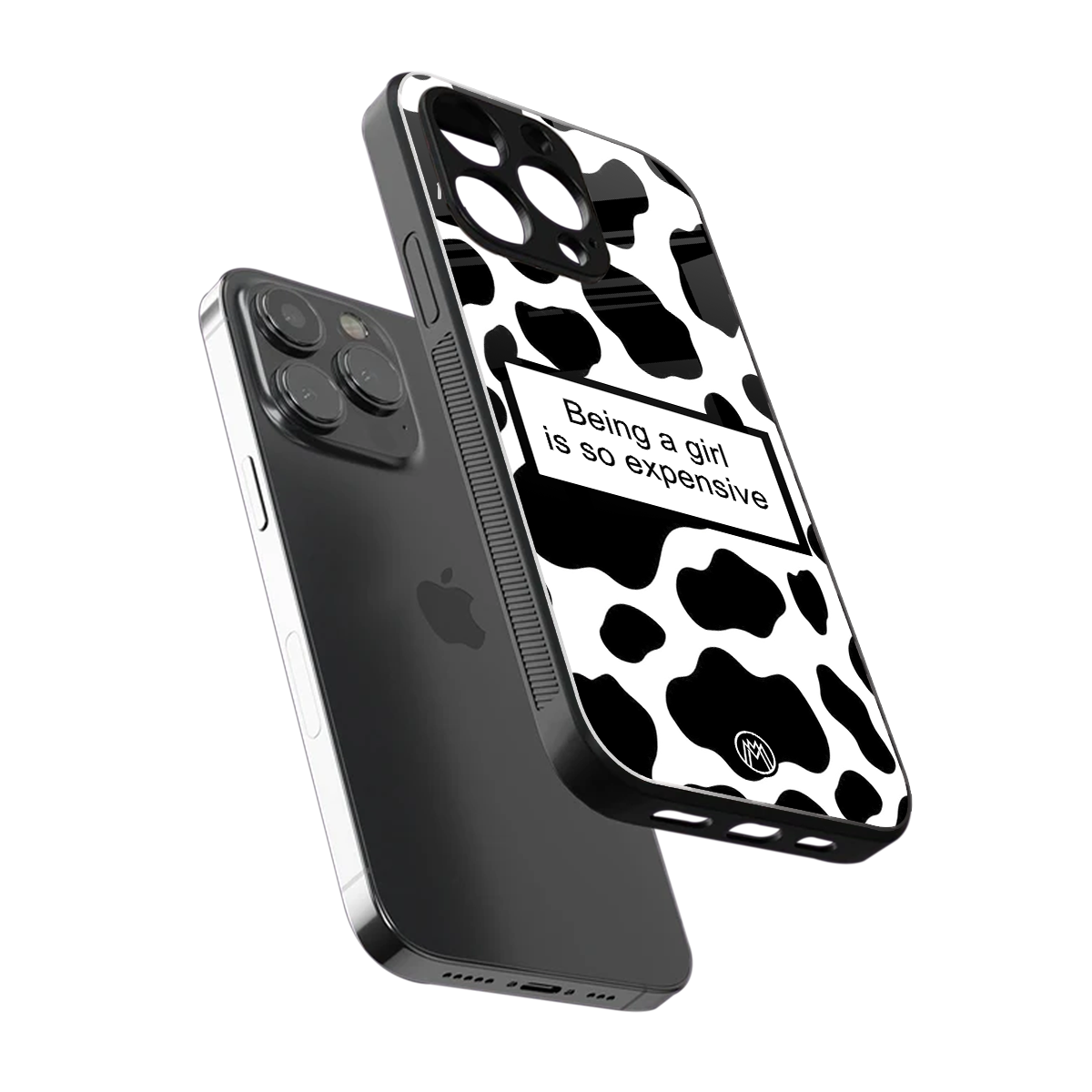 expensive girl back phone cover | glass case for iphone 15 pro max