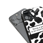 expensive girl back phone cover | glass case for iphone 16