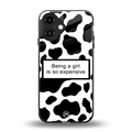 expensive girl back phone cover | glass case for iphone 16