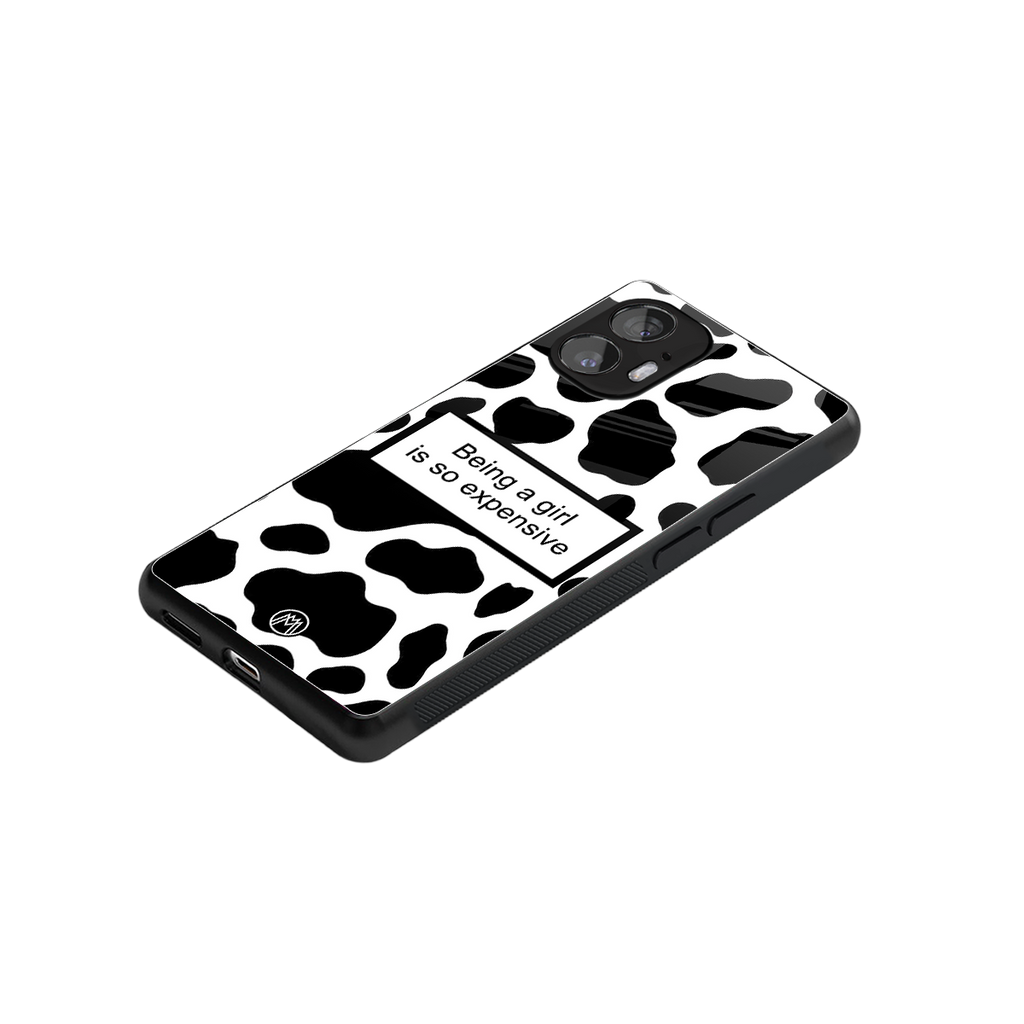 expensive girl back phone cover | glass case for nothing phone 2