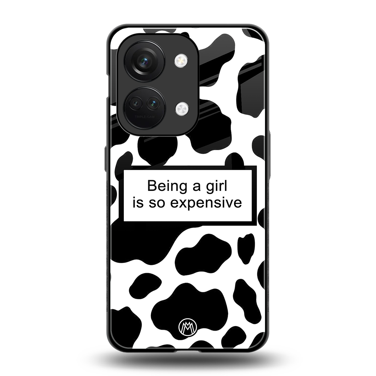 expensive girl back phone cover | glass case for oneplus nord 3