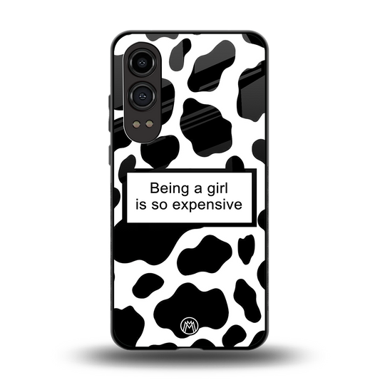 expensive girl back phone cover | glass case for oneplus nord ce 4 lite