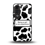 expensive girl back phone cover | glass case for oneplus nord ce 4
