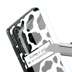 expensive girl back phone cover | glass case for oneplus nord ce 4