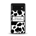 expensive girl back phone cover | glass case for google pixel 6