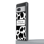 expensive girl back phone cover | glass case for Google Pixel 7