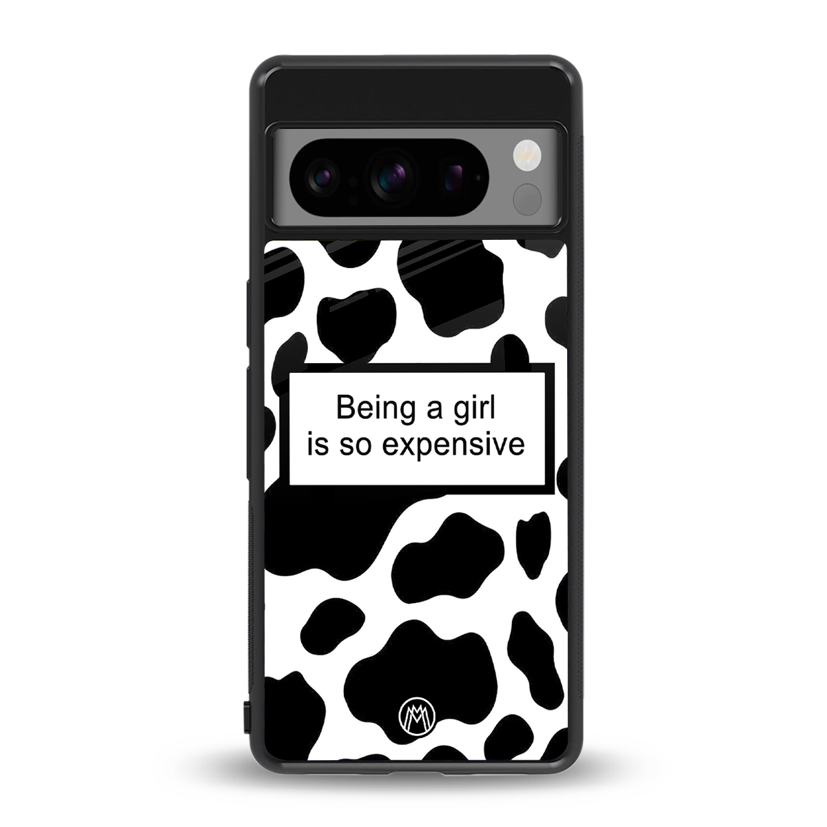 expensive girl back phone cover | glass case for google pixel 8 pro