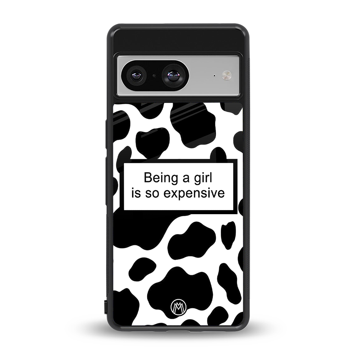 expensive girl back phone cover | glass case for Google Pixel 8