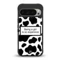 expensive girl back phone cover | glass case for google pixel 9 pro