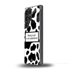 expensive girl back phone cover | glass case for samsung galaxy s25 ultra