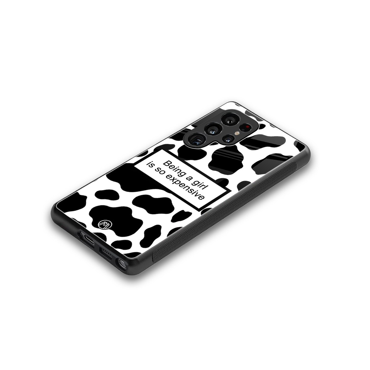 expensive girl back phone cover | glass case for samsung galaxy s25 ultra