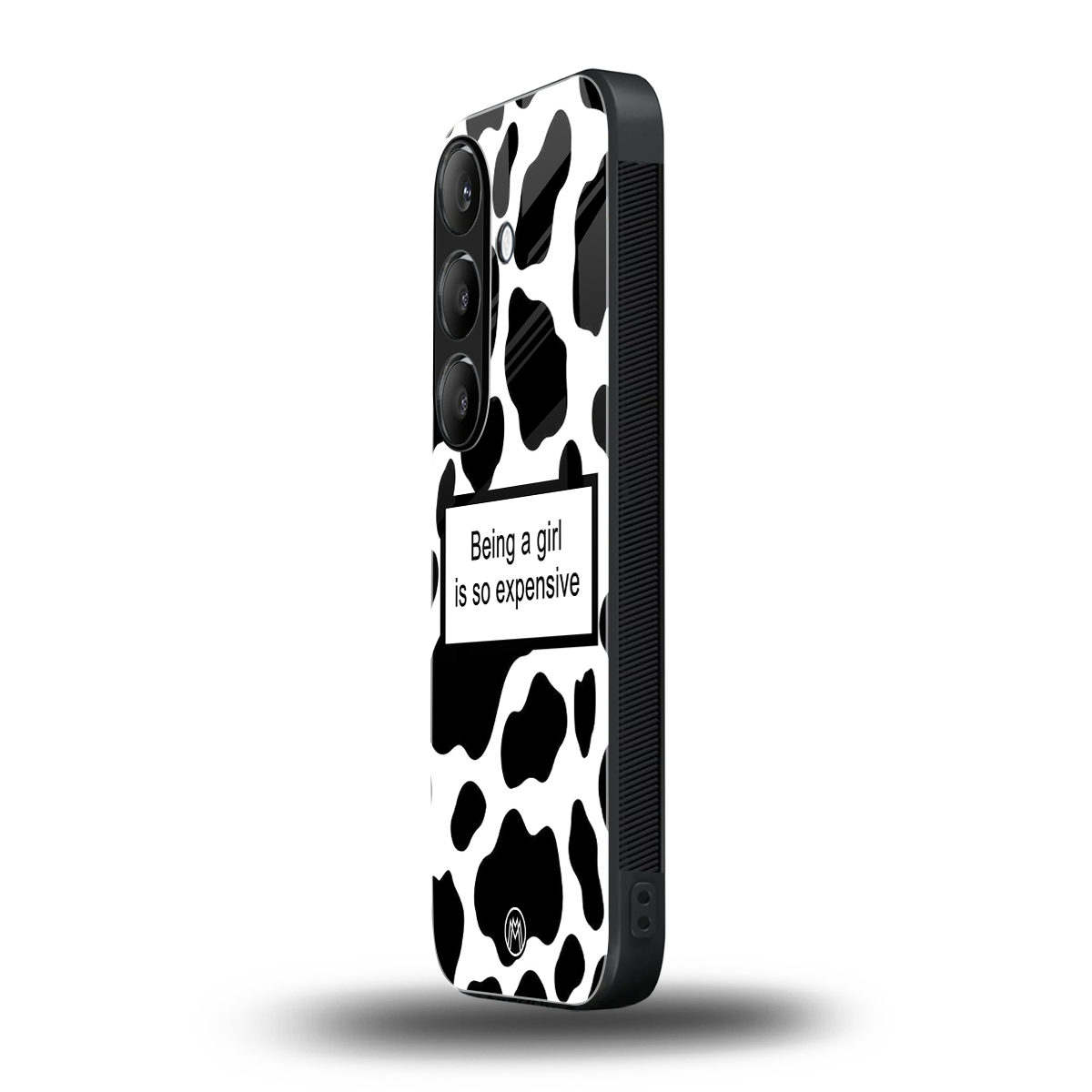 expensive girl back phone cover | glass case for samsung galaxy s24 plus