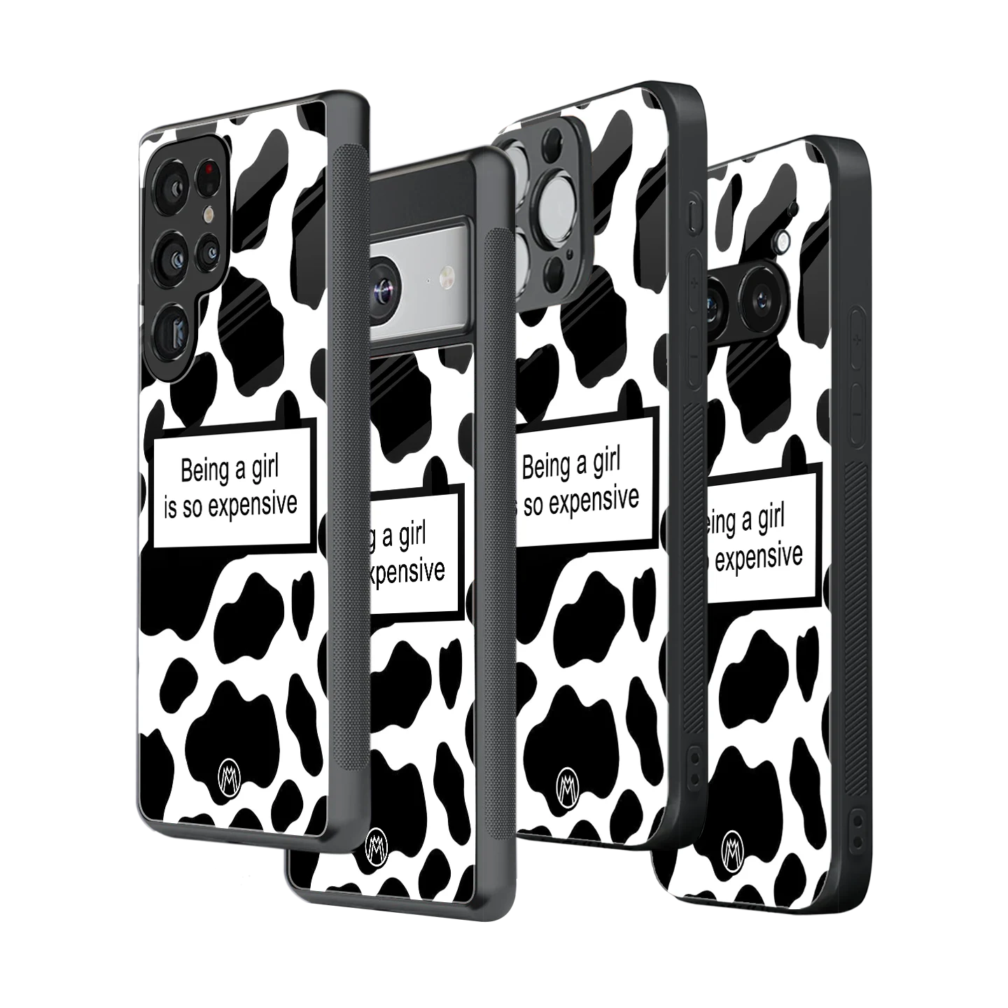 Stylish Glass Back Case for All Smartphones – iPhone, Samsung, OnePlus, Pixel, Redmi, Oppo, Vivo, Motorola