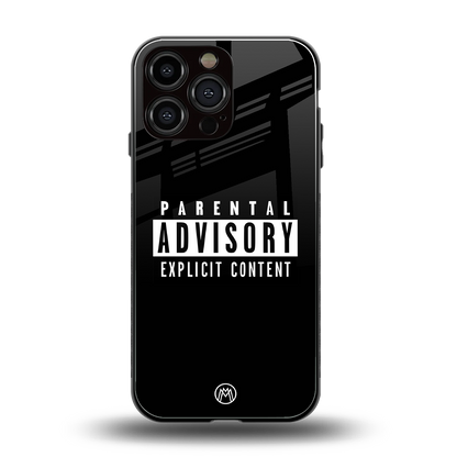 explicit content back phone cover | glass case for iphone 13 pro max