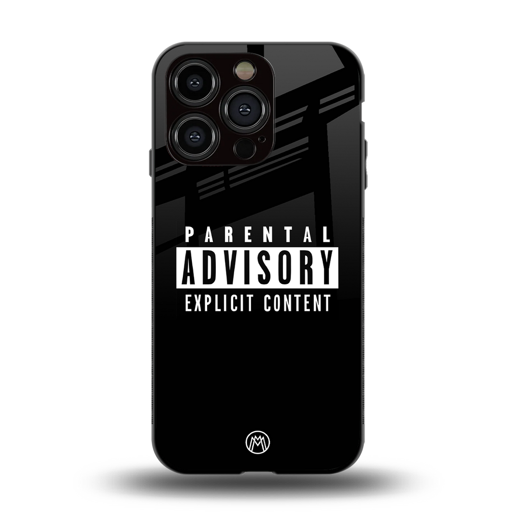 explicit content back phone cover | glass case for iphone 13 pro