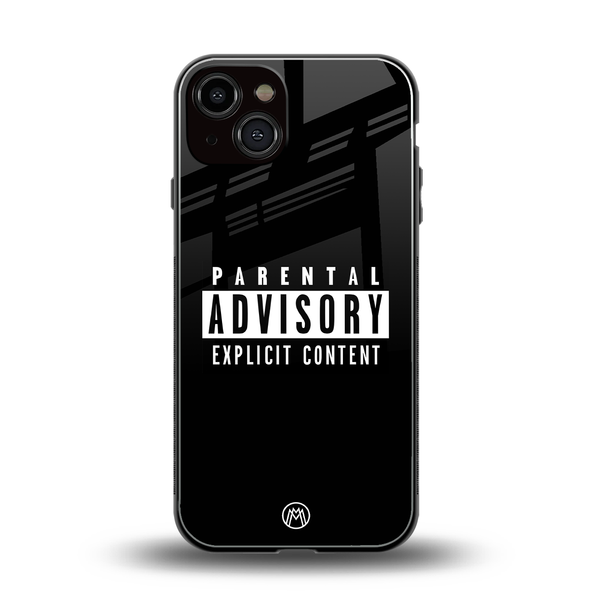 explicit content back phone cover | glass case for iphone 13
