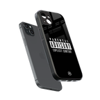 explicit content back phone cover | glass case for iphone 15 plus