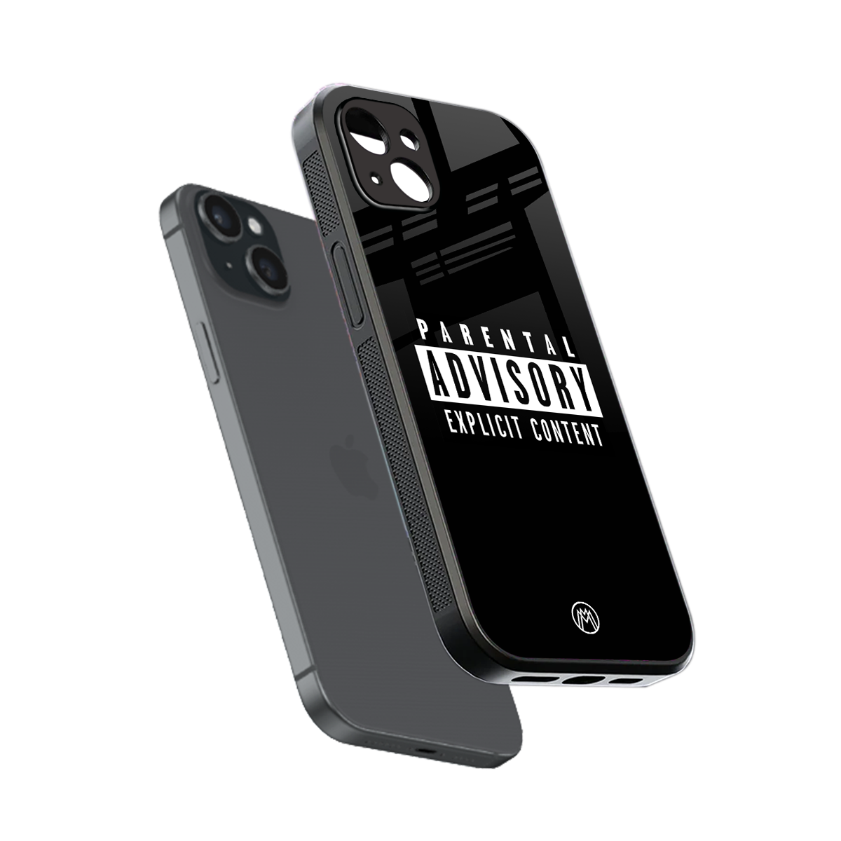 explicit content back phone cover | glass case for iphone 15 plus