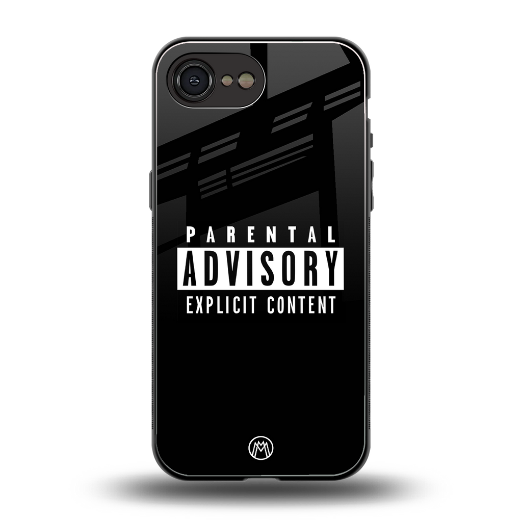 explicit content back phone cover | glass case for iphone 16e