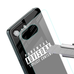 explicit content back phone cover | glass case for iphone 16e
