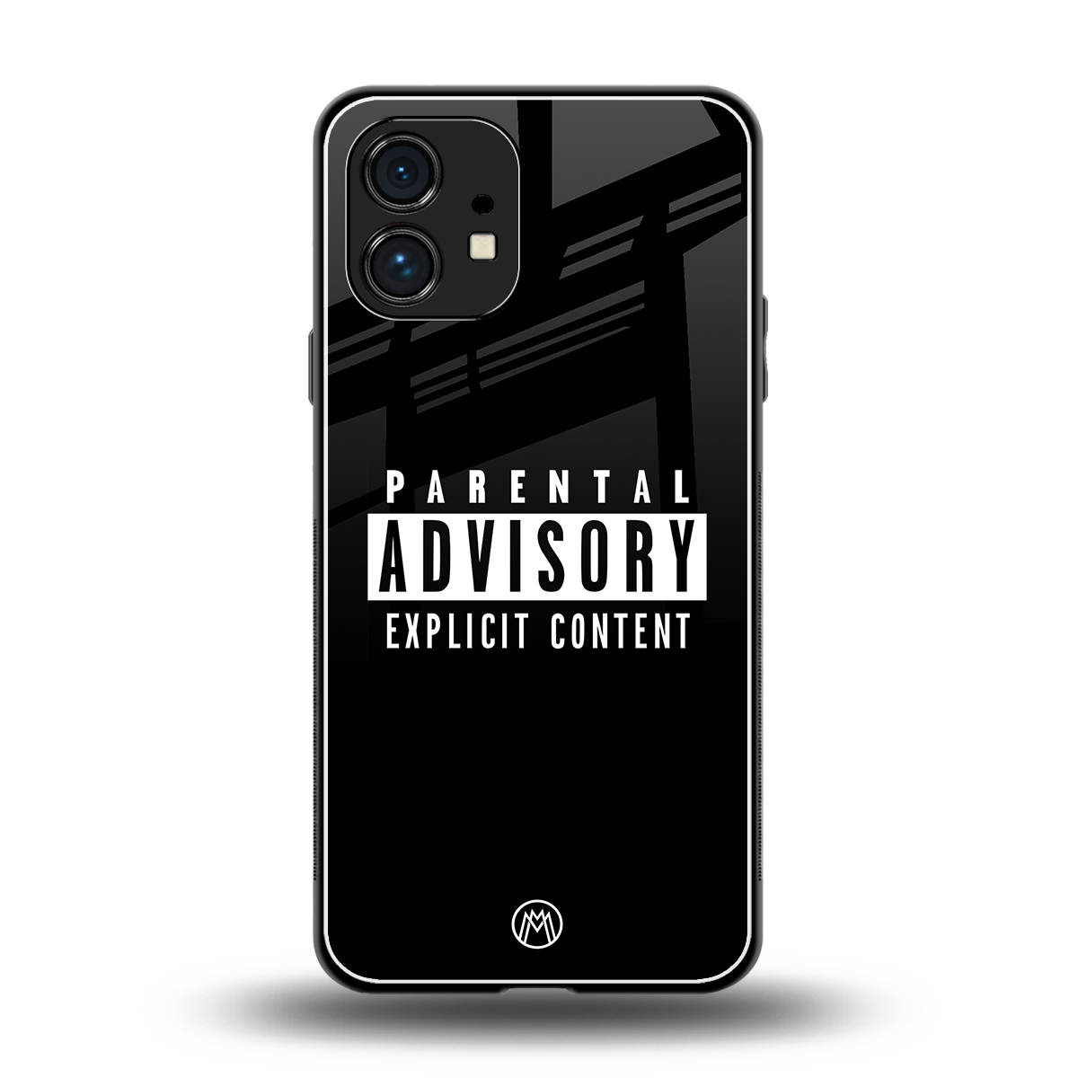 explicit content back phone cover | glass case for nothing phone 1