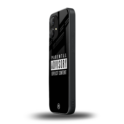 explicit content back phone cover | glass case for nothing phone 1