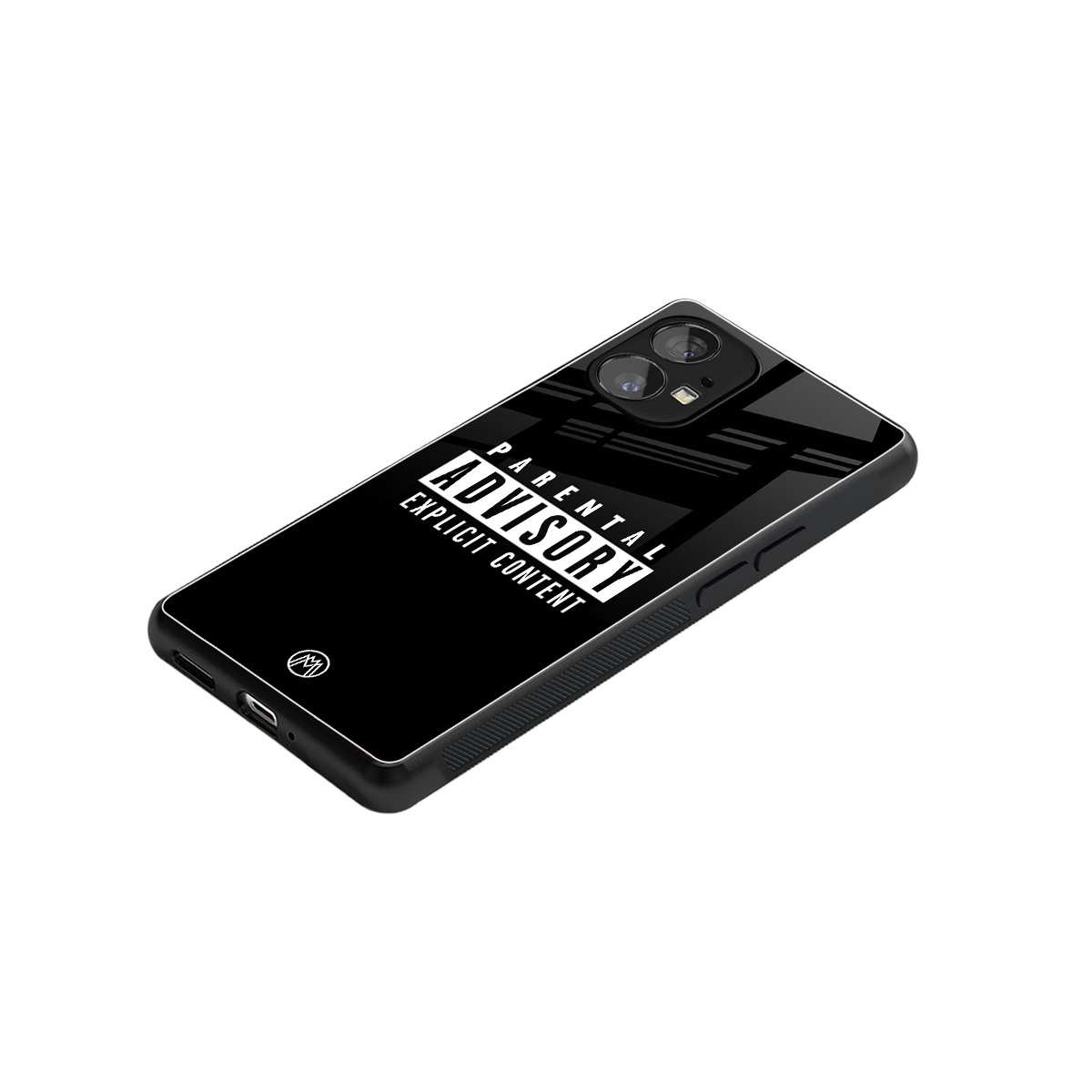 explicit content back phone cover | glass case for nothing phone 1